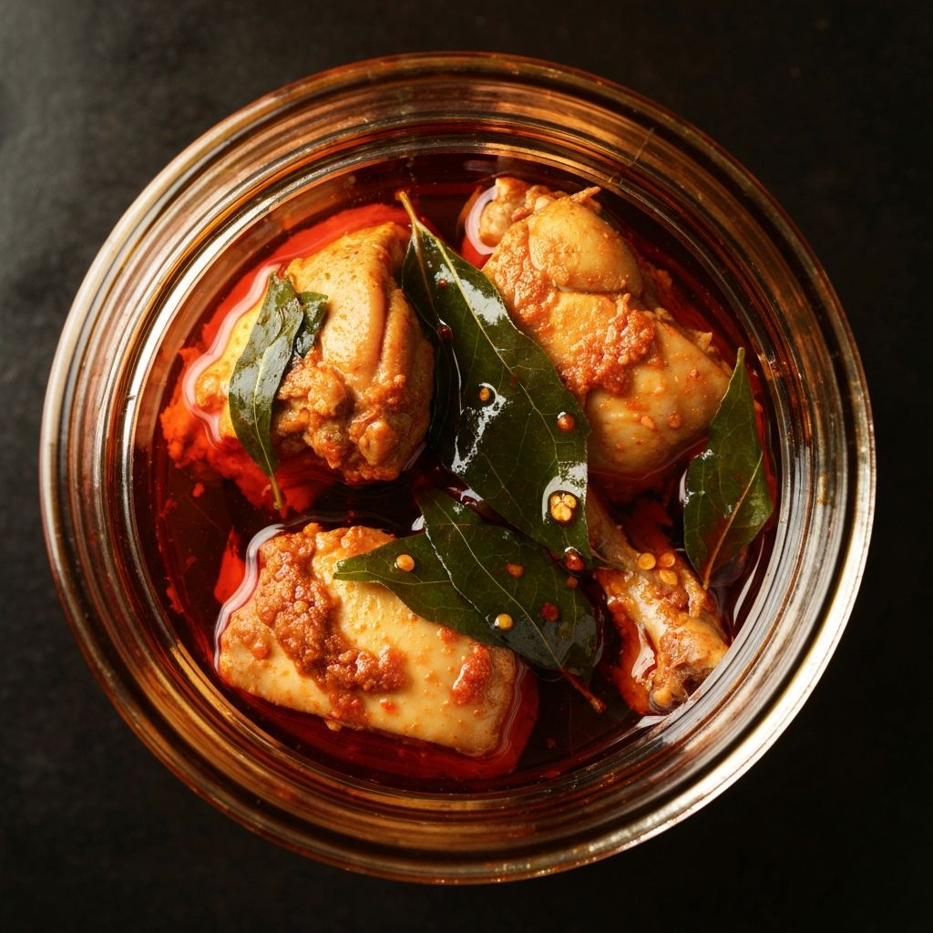 Gongura Chicken Pickle view 2